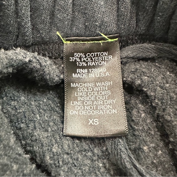 AVIATOR NATION bolt chevron sweatpants jogger in navy neon XS - Picture 7 of 8